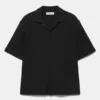 Chemise à manches courtes en tissu éponge Chemise à manches courtes en tissu éponge