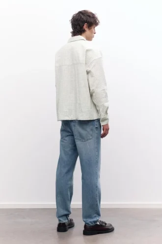 Chemise à manches longues avec poches