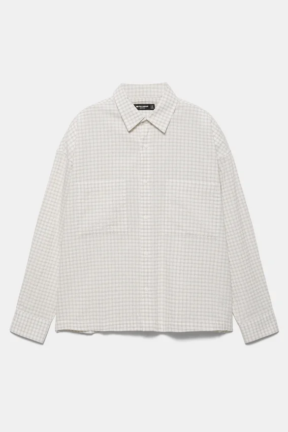 Chemise à manches longues avec poches Chemise à manches longues avec poches