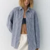 Chemise oversize à carreaux Chemise oversize à carreaux