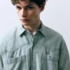 Chemise rayée style cowboy Chemise rayée style cowboy