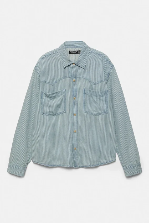 Chemise rayée style cowboy Chemise rayée style cowboy