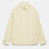Chemise à rayures jaunes Chemise à rayures jaunes