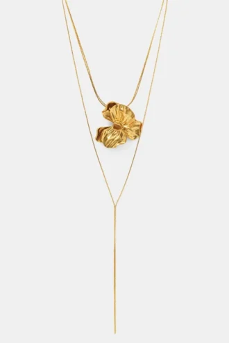 Colliers lariat fleur