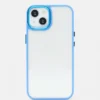 Coque pour iPhone avec bordure contrastée Coque pour iPhone avec bordure contrastée