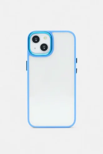 Coque pour iPhone avec bordure contrastée