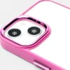 Coque pour iPhone avec bordure contrastée Coque pour iPhone avec bordure contrastée