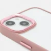 Coque pour iPhone avec bordure contrastée Coque pour iPhone avec bordure contrastée