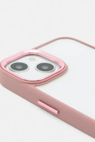 Coque pour iPhone avec bordure contrastée