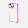 Coque pour iPhone avec bordure contrastée Coque pour iPhone avec bordure contrastée