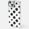 Coque pour iPhone à pois miroitante Coque pour iPhone à pois miroitante