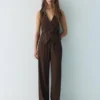 Gilets en mélange de lin rustique Gilets en mélange de lin rustique