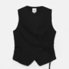 Gilets en mélange de lin rustique Gilets en mélange de lin rustique