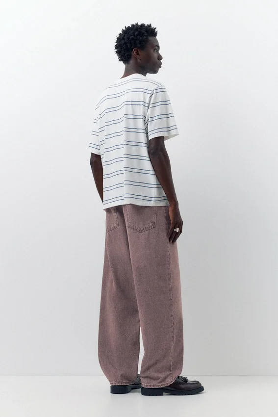 Jean ample à coupe décontractée Jean ample à coupe décontractée