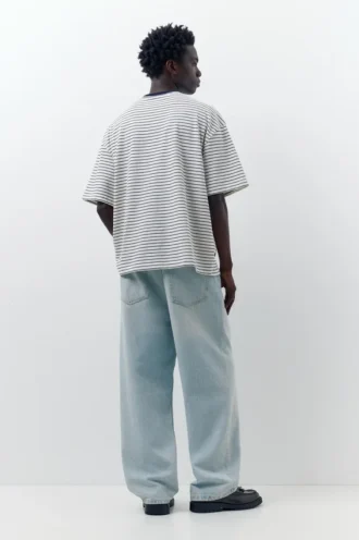 Jean ample à coupe décontractée
