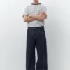 Jean baggy avec coutures