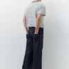 Jean baggy avec coutures