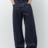 Jean baggy avec coutures