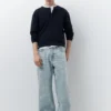 Jean baggy brodé STWD