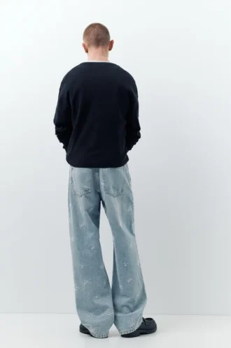 Jean baggy brodé STWD