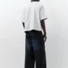 Jean baggy décontracté à effet spray
