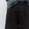 Jean baggy à imprimé laser
