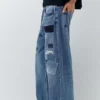 Jean baggy patchwork Jean baggy patchwork