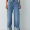 Jean baggy à taille croisée Jean baggy à taille croisée