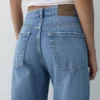 Jean baggy à taille croisée Jean baggy à taille croisée