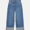 Jean baggy à taille croisée Jean baggy à taille croisée