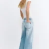 Jean baggy taille moyenne