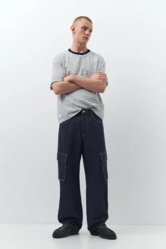 Jean cargo ample
