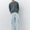 Jean cargo ample Jean cargo ample