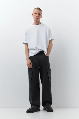 Jean cargo ample