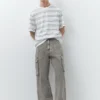 Jean cargo ample Jean cargo ample