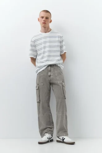 jean cargo ample 1 7 330x495 - Jean cargo ample