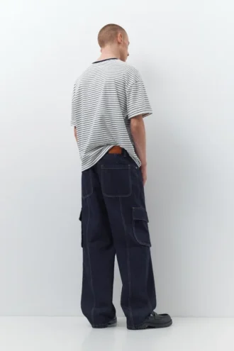 Jean cargo ample