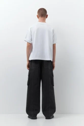 Jean cargo ample