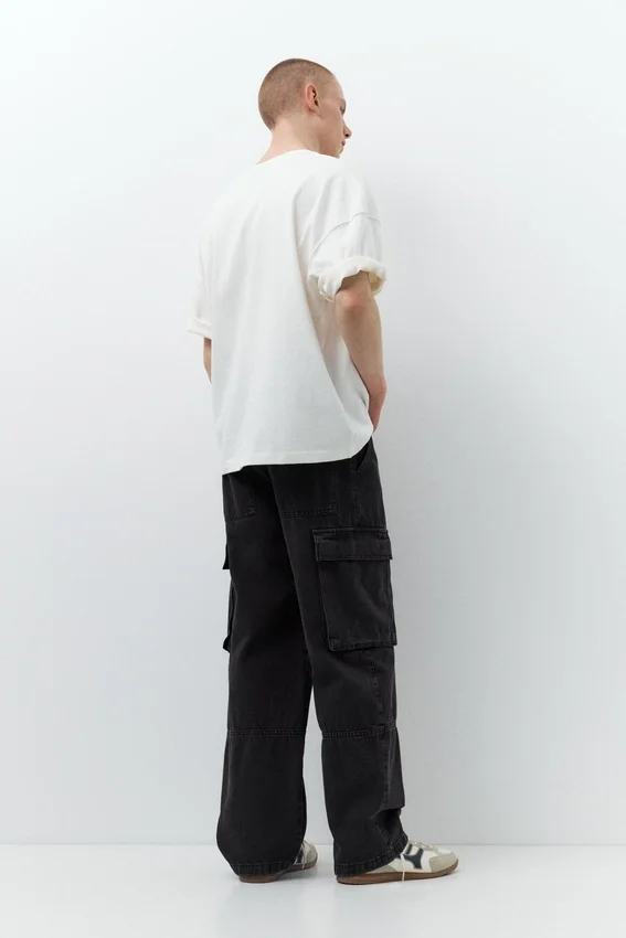Jean cargo ample Jean cargo ample