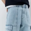Jean cargo ample Jean cargo ample