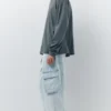Jean cargo ample Jean cargo ample