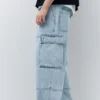 Jean cargo ample Jean cargo ample