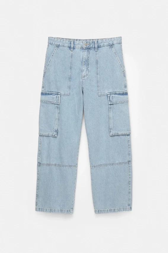 Jean cargo ample Jean cargo ample