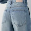 Jean coupe ballon à taille ajustable