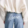 Jean droit taille basse Jean droit taille basse