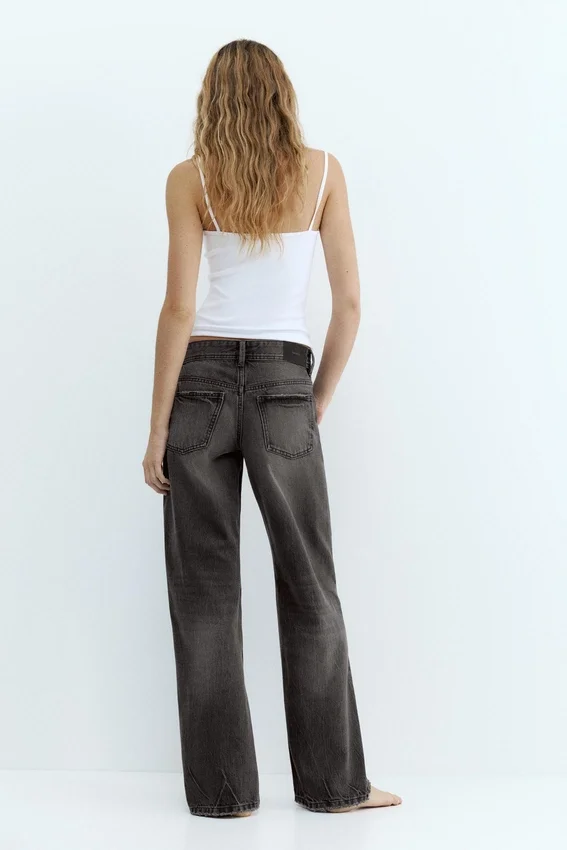 Jean droit taille basse Jean droit taille basse