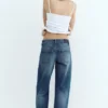Jean droit taille basse Jean droit taille basse