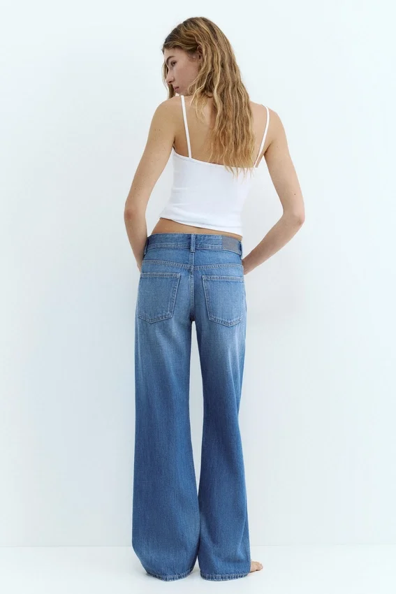 Jean droit taille basse Jean droit taille basse
