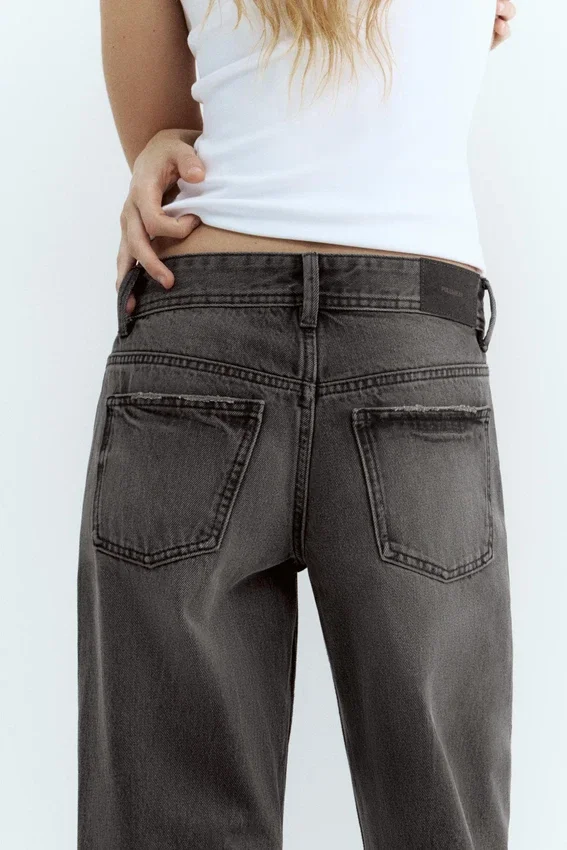 Jean droit taille basse Jean droit taille basse