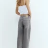Jean droit taille basse Jean droit taille basse